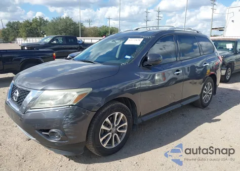 2014 Nissan Pathfinder Sv z USA, uszkodzony, nr VIN 5N1AR2MN3EC708904